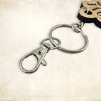 I Love My Pitbull – Laser Engraved Maple Wood Keychain | Dog Lover Gift, Pet Parent Accessory